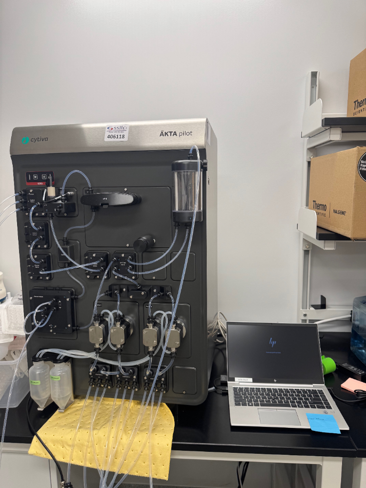 Image of Cytiva AKTA Pilot 600S Benchtop Chromatography System